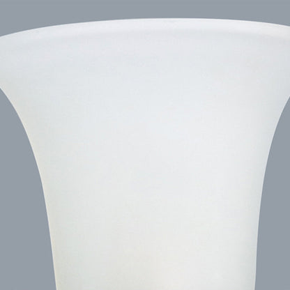 Vivolux | Frosted Glass Messing Wandlamp Bell 1/2-Licht Vintage Wandmontage Lichtarmatuur met Elliptische Achterplaat voor Entrée