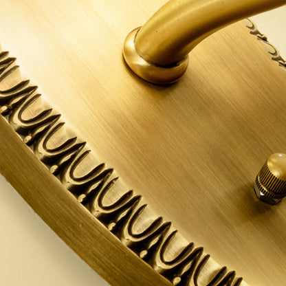 Vivolux | Frosted Glass Messing Wandlamp Bell 1/2-Bol Vintage Wandverlichting met Elliptische Achterplaat voor Studie