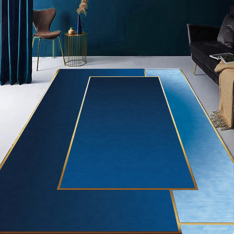 Vivolux | Eenvoudig Geometrisch Print Tapijt Meerkleurig Synthetisch Antislip Machinewasbaar Gebiedskleed voor Woonkamer