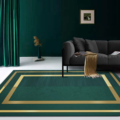 Vivolux | Eenvoudig Geometrisch Print Tapijt Meerkleurig Synthetisch Antislip Machinewasbaar Gebiedskleed voor Woonkamer