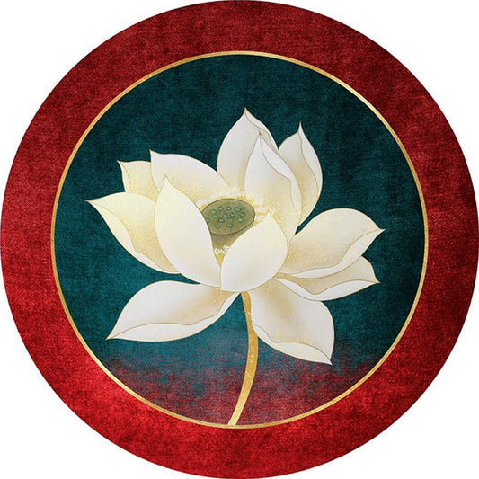 Vivolux | Betoverend Multicolor Bloemenprint Tapijt Polyester Aziatisch Tapijt Antislip Huisdier vriendelijk Vlekbestendig Tapijt voor Thuis