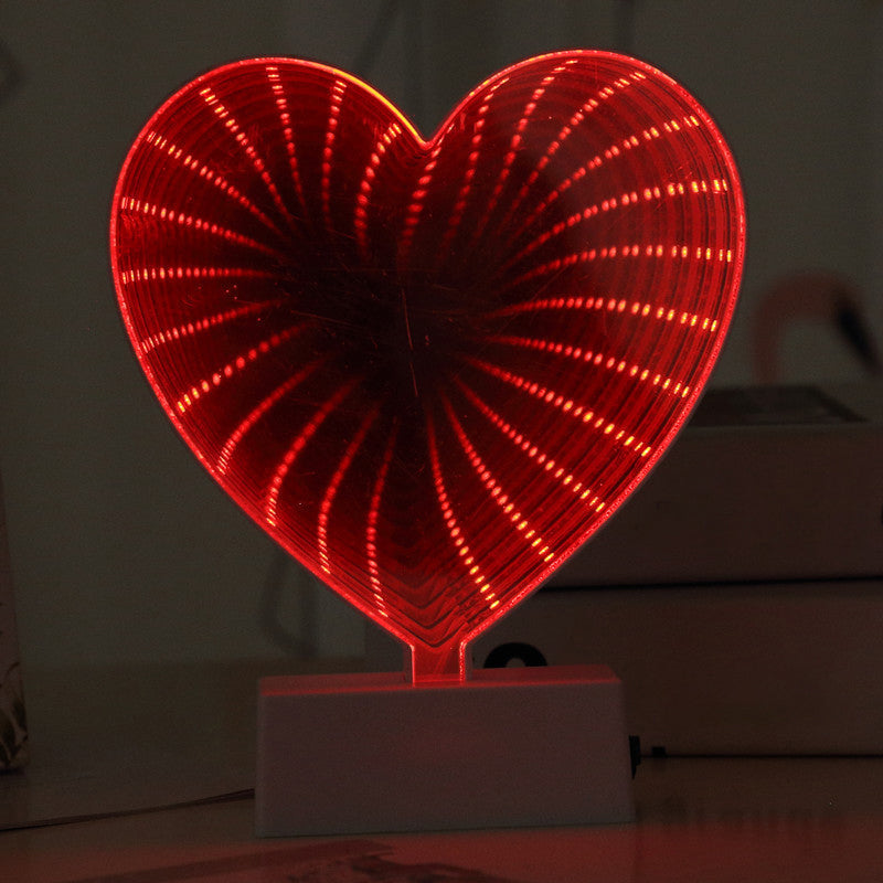 Vivolux | Neon Sign Kunsstof Nachtkast Lamp Cartoon Wit Batterij LED Tafellamp voor Meisjeskamer