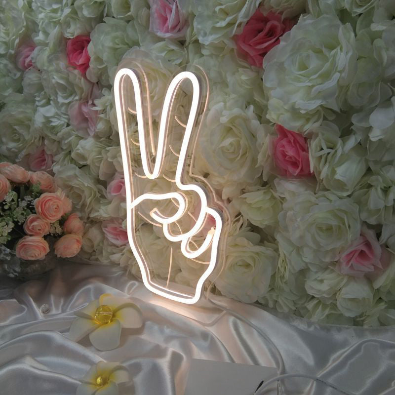 Vivolux | Cartoon Assorted Shape Neon Verlichting Plastic Kinderkamer LED Nachtlamp in Wit