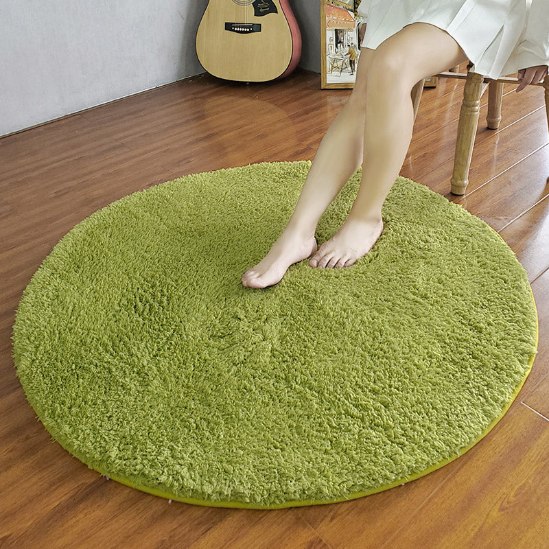 Vivolux | Western Home Decoration Teppich Mehrfarbig Einfarbiger Teppich Lammwolle Rutschfest Haustierfreundlicher Innenraumteppich
