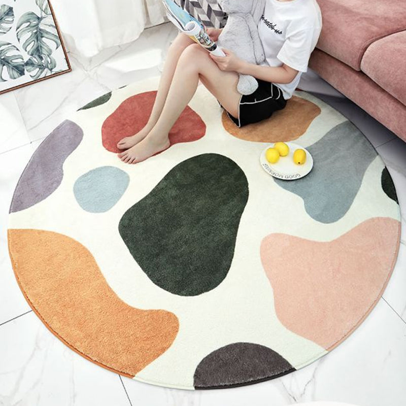 Vivolux | Moderne woonkamer tapijt Meerkleurig kleurdoos Binnen tapijt Synthetisch Antislip Vlekbestendig tapijt
