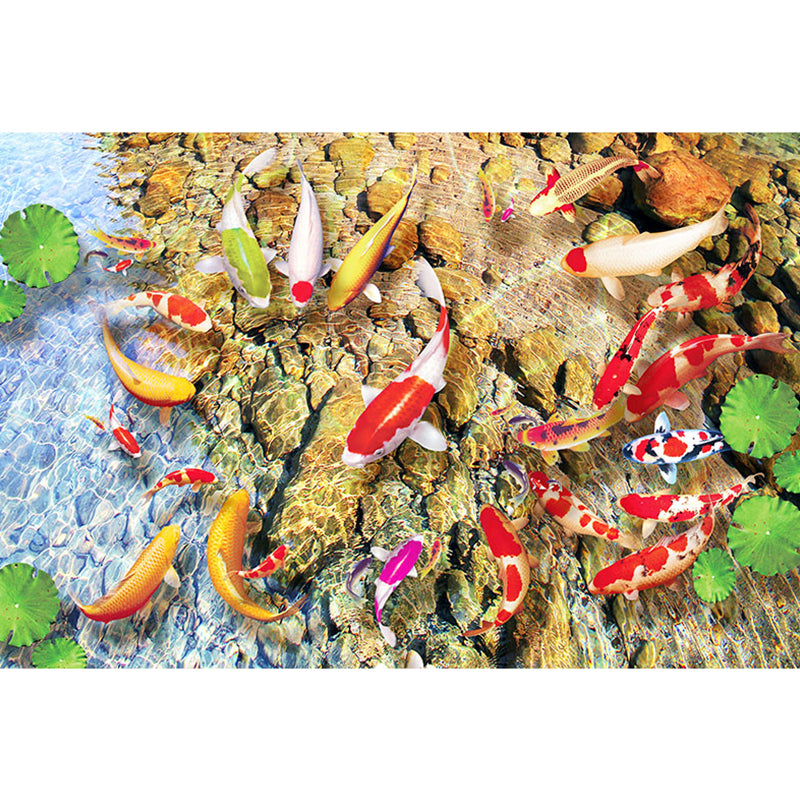 Vivolux | Nieuwigheid woonkamer tapijt meerkleurig bloemdruk indoor tapijt polyester antislip achterkant wasbaar gebied tapijt