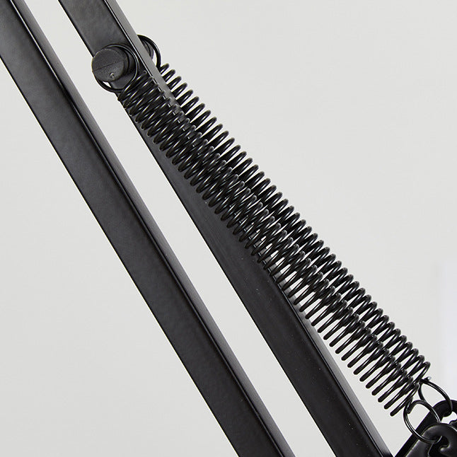 Vivolux | Moderne minimalistische ausziehbare Tischlampe mit langem Arm und Clip aus ABS mit 1 Licht für das Schlafzimmer
