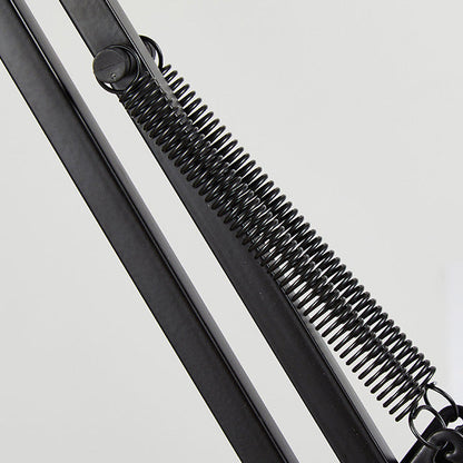 Vivolux | Moderne minimalistische ausziehbare Tischlampe mit langem Arm und Clip aus ABS mit 1 Licht für das Schlafzimmer