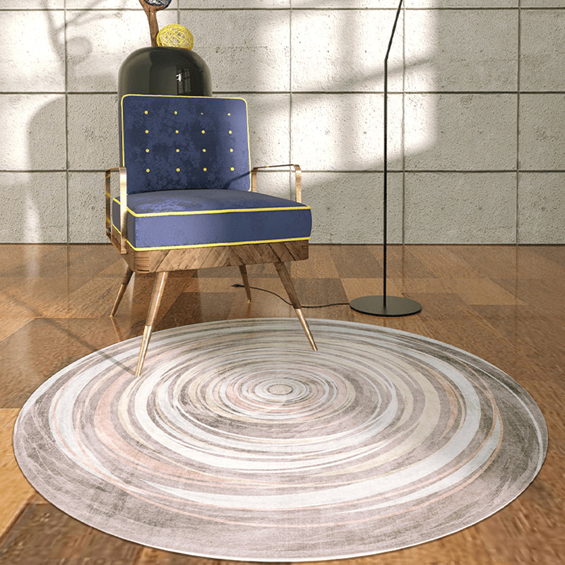 Vivolux | Formaler Farbblockteppich Mehrfarbiger Polyester-Teppich Rutschfest Haustierfreundlich Waschbarer Indoor-Teppich für das Wohnzimmer