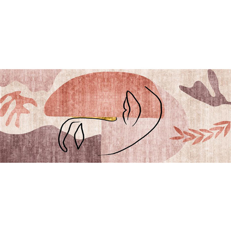 Vivolux | Funky Cartoon Print Tapijt Multi Gekleurd Katoenmix Binnen Tapijt Antislip Achterkant Machine Wasbaar Vloerkleed voor Slaapkamer