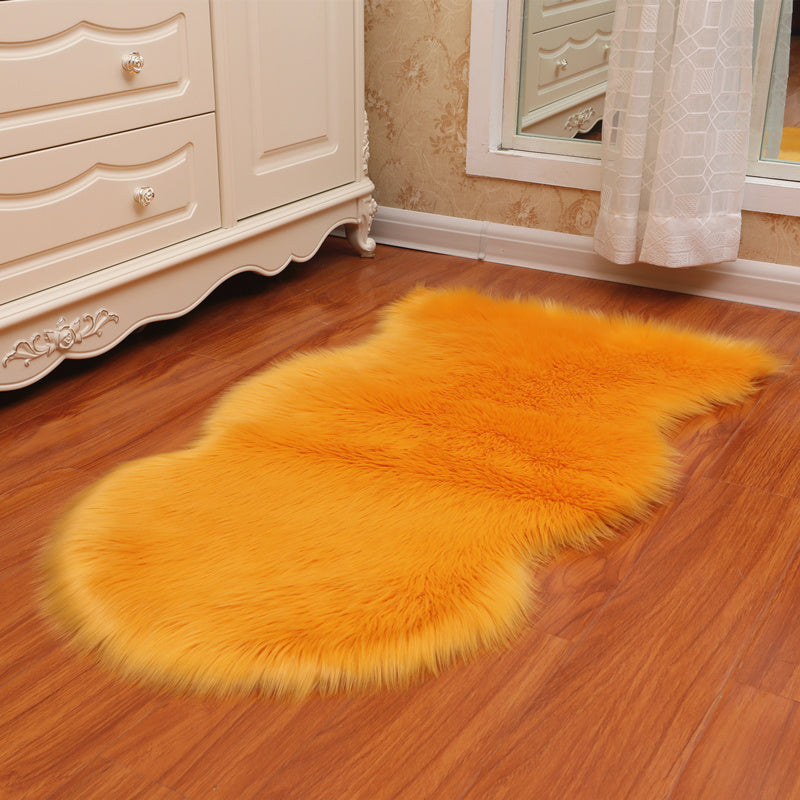 Vivolux | Irreguliere Vorm Effen Kleur Tapijt Meerkleurig Kalmerend Binnen Tapijt Polyster Antislip Onderkant Machinewasbaar Tapijt voor Kamer