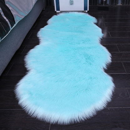 Vivolux | Irreguliere Vorm Effen Kleur Tapijt Meerkleurig Kalmerend Binnen Tapijt Polyster Antislip Onderkant Machinewasbaar Tapijt voor Kamer