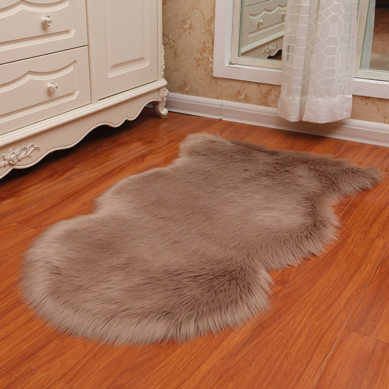 Vivolux | Irreguliere Vorm Effen Kleur Tapijt Meerkleurig Kalmerend Binnen Tapijt Polyster Antislip Onderkant Machinewasbaar Tapijt voor Kamer