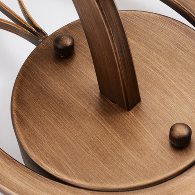 Vivolux | Koffie Cilinder Wandlamp Retro Melkglas Shade 1/2-Licht Woonkamer Wandlamp met Kristalaccent