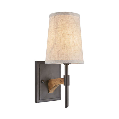 Vivolux | 1 Kopf Kerze/Kegel Wand Sconce Beleuchtung Retro Schwarz Metall Wandmontierte Lampe Ohne Schirm/mit Schirm