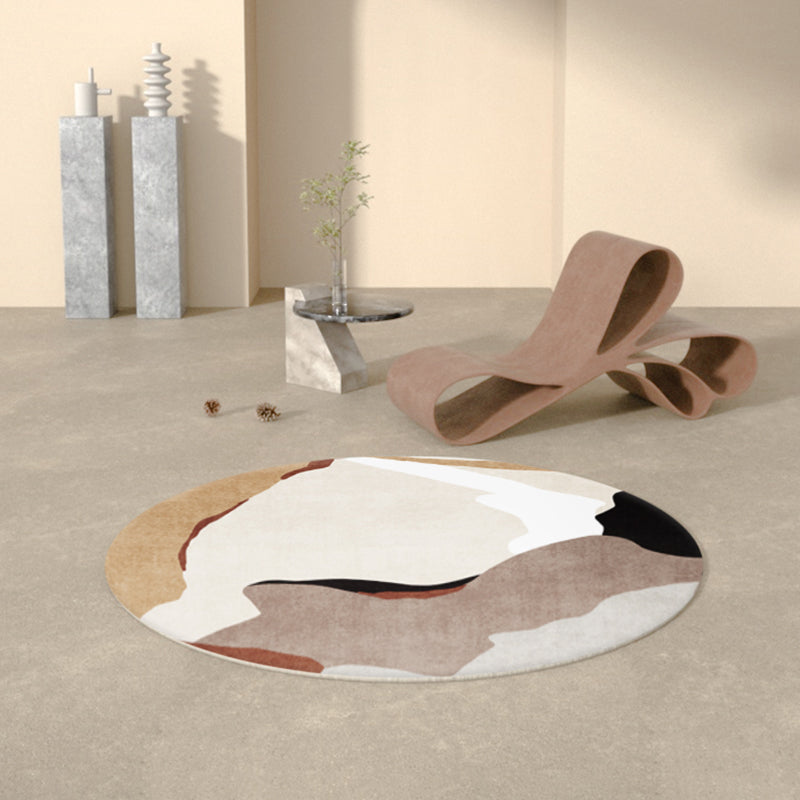 Vivolux | Designer kleurblok tapijt Multi Color katoenmix vloerkleed gemakkelijk te verzorgen huisdier vriendelijk wasbaar binnen tapijt voor decor