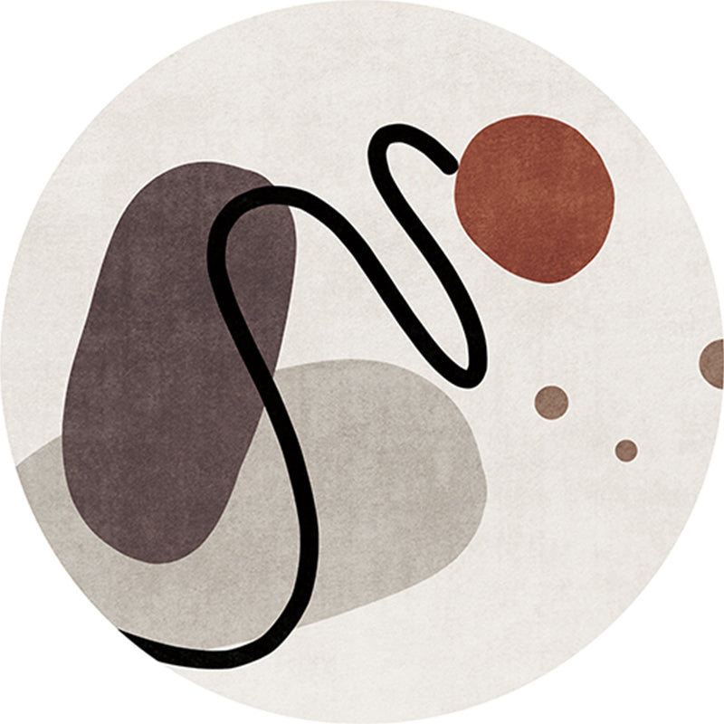 Vivolux | Designer kleurblok tapijt Multi Color katoenmix vloerkleed gemakkelijk te verzorgen huisdier vriendelijk wasbaar binnen tapijt voor decor