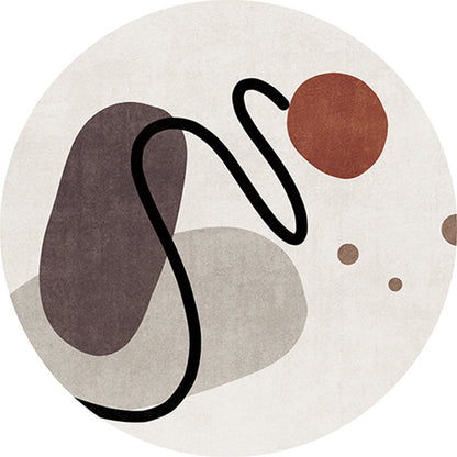 Vivolux | Designer kleurblok tapijt Multi Color katoenmix vloerkleed gemakkelijk te verzorgen huisdier vriendelijk wasbaar binnen tapijt voor decor