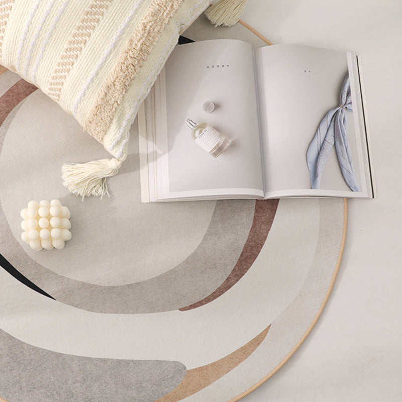 Vivolux | Designer kleurblok tapijt Multi Color katoenmix vloerkleed gemakkelijk te verzorgen huisdier vriendelijk wasbaar binnen tapijt voor decor