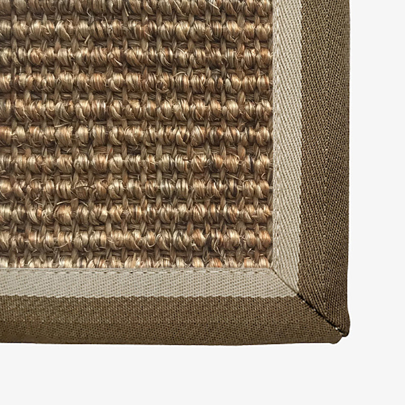 Vivolux | Farmhouse Parlor Teppich Mehrfarbig Einfarbiger Innen Teppich Sisal Antirutsch Rücken Haustierfreundlich Pflegeleicht Bereichsteppich