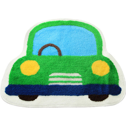 Vivolux | Creatieve Kinderen Kamer Tapijt Multi Gekleurd 3D Patroon Binnen Tapijt Katoen Mengsel Antislip Huisdier Vriendelijk Gebied Tapijt