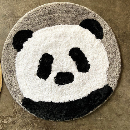 Vivolux | Lässiger Cartoon-Druck-Teppich Mehrfarbig Synthetik Teppich mit rutschfester Rückseite Haustierfreundlicher Teppich zur Dekoration