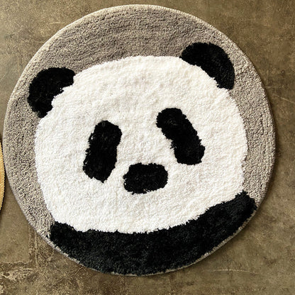 Vivolux | Lässiger Cartoon-Druck-Teppich Mehrfarbig Synthetik Teppich mit rutschfester Rückseite Haustierfreundlicher Teppich zur Dekoration