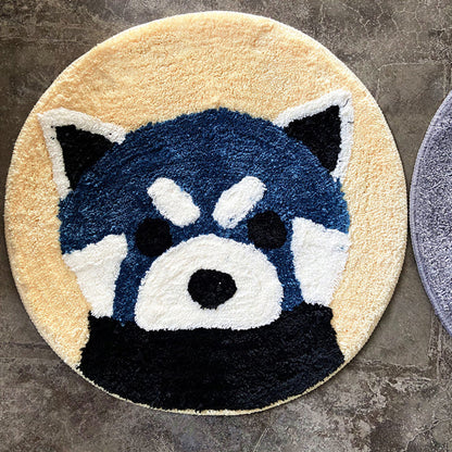 Vivolux | Lässiger Cartoon-Druck-Teppich Mehrfarbig Synthetik Teppich mit rutschfester Rückseite Haustierfreundlicher Teppich zur Dekoration