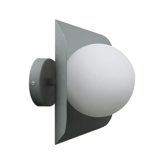 Vivolux | 1 Licht Orb Shade Wandleuchte Kinder Metall Glas Wandleuchte mit Candy Farbe für Kinderzimmer