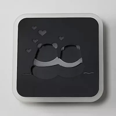 Vivolux | Slim Panel Wandlamp Cartoon Acryl Wandlicht mit süßem Muster für Kinderzimmer