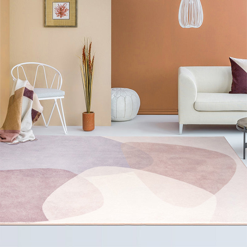 Vivolux | Einfache Farbkombination Teppich Mehrfarbig Synthetik Teppich Rutschfeste Unterlage Pflegeleicht Haustierfreundlicher Innenraumteppich für Zuhause