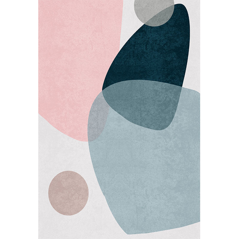 Vivolux | Einfache Farbkombination Teppich Mehrfarbig Synthetik Teppich Rutschfeste Unterlage Pflegeleicht Haustierfreundlicher Innenraumteppich für Zuhause