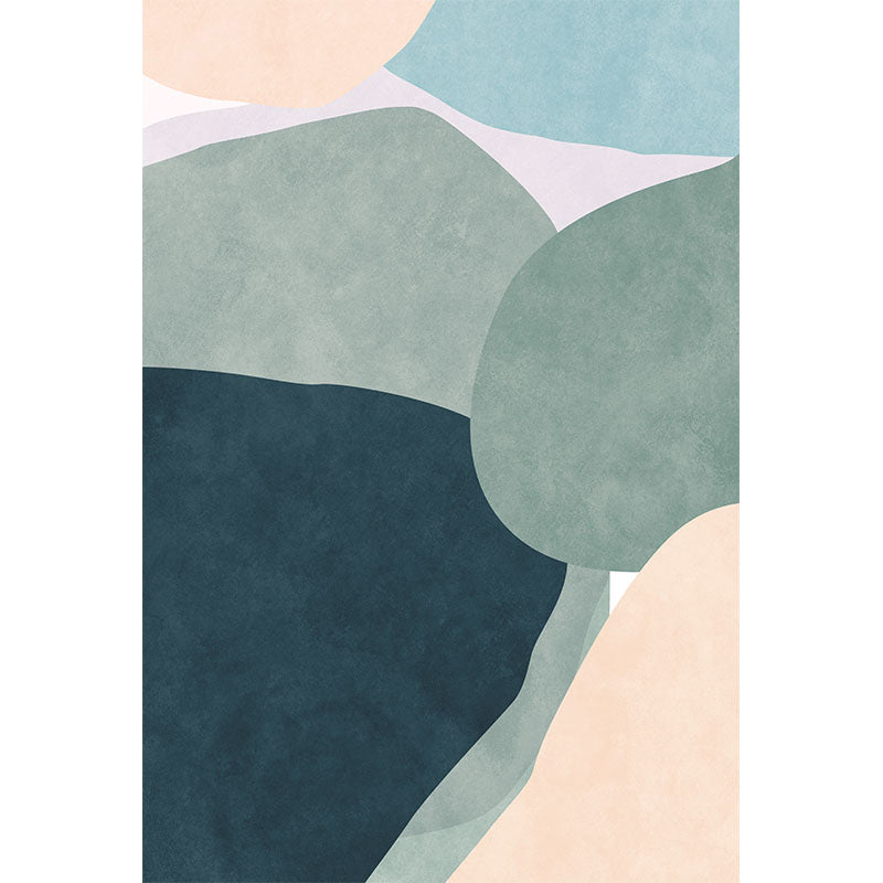 Vivolux | Einfache Farbkombination Teppich Mehrfarbig Synthetik Teppich Rutschfeste Unterlage Pflegeleicht Haustierfreundlicher Innenraumteppich für Zuhause