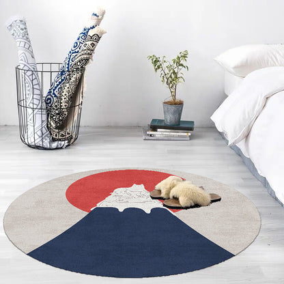 Vivolux | Ontspannend Slaapkamer Tapijt Multikleur Kleurblok Gebied Vloerkleed Polypropeen Antislip Wasbaar Binnen Tapijt