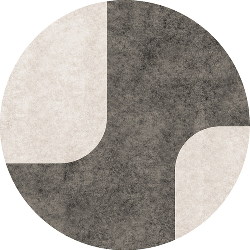 Vivolux | Comfort Colorblock Tapijt Multi-Kleurig Polyester Binnen Tapijt Antislip Achterkant Machinewasbaar Gebiedskleed voor Slaapkamer