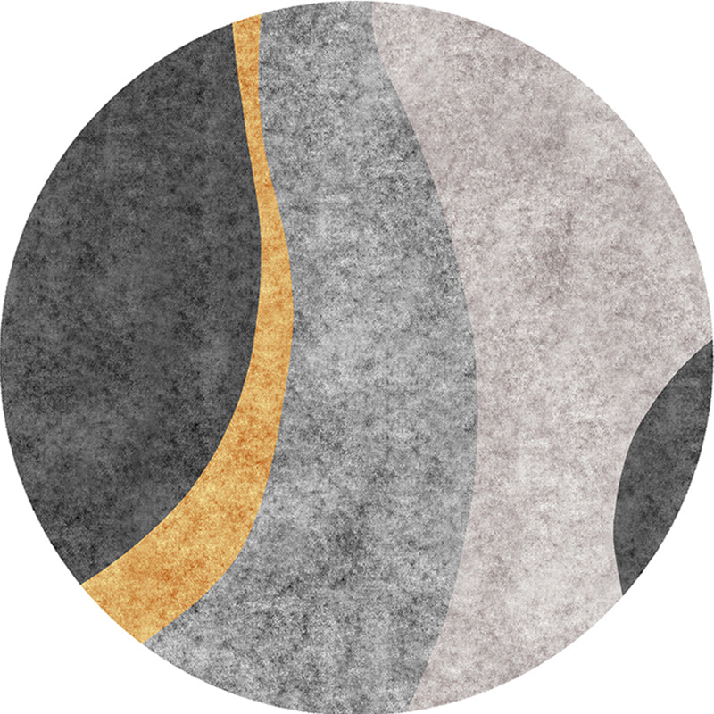 Vivolux | Comfort Colorblock Tapijt Multi-Kleurig Polyester Binnen Tapijt Antislip Achterkant Machinewasbaar Gebiedskleed voor Slaapkamer