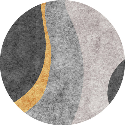 Vivolux | Comfort Colorblock Tapijt Multi-Kleurig Polyester Binnen Tapijt Antislip Achterkant Machinewasbaar Gebiedskleed voor Slaapkamer