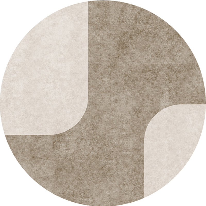 Vivolux | Comfort Colorblock Tapijt Multi-Kleurig Polyester Binnen Tapijt Antislip Achterkant Machinewasbaar Gebiedskleed voor Slaapkamer