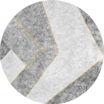 Vivolux | Comfort Colorblock Tapijt Multi-Kleurig Polyester Binnen Tapijt Antislip Achterkant Machinewasbaar Gebiedskleed voor Slaapkamer