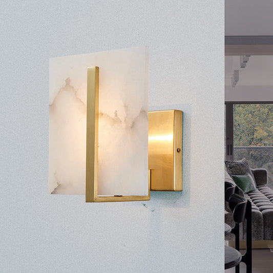 Vivolux | Traditionary Armed Wall Lamp Metal 1 Kopf Wandleuchte in Gold für Treppe