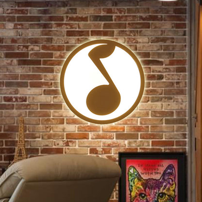 Vivolux | Dunne Paneel Wandlamp Schone Acryl Wandlamp in Wit voor Kleuterschool Baby Slaapkamer