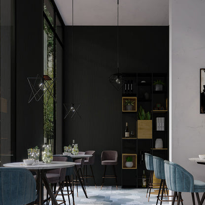 Vivolux | Eenvoud Wallpaper Rolle Effen Farbe Muster Ungestückte Wandverkleidung in Dunkler Farbe