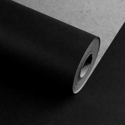 Vivolux | Eenvoud Wallpaper Rolle Effen Farbe Muster Ungestückte Wandverkleidung in Dunkler Farbe