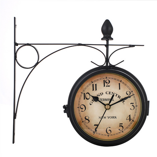 Vivolux | Doppelseitige EuroElegance-Wanduhr