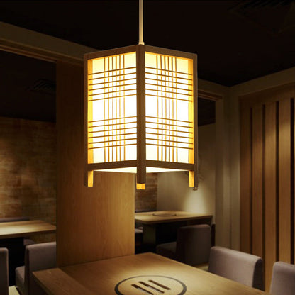 Vivolux | Traditionelle japanische Laterne aus Holz