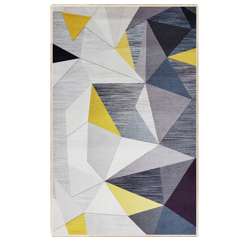 Vivolux | Ontspannend Woonkamer Tapijt Multi Color Geometrisch Patroon Gebied Tapijt Polypropyleen Antislip Achterkant Wasbaar Gebied Tapijt