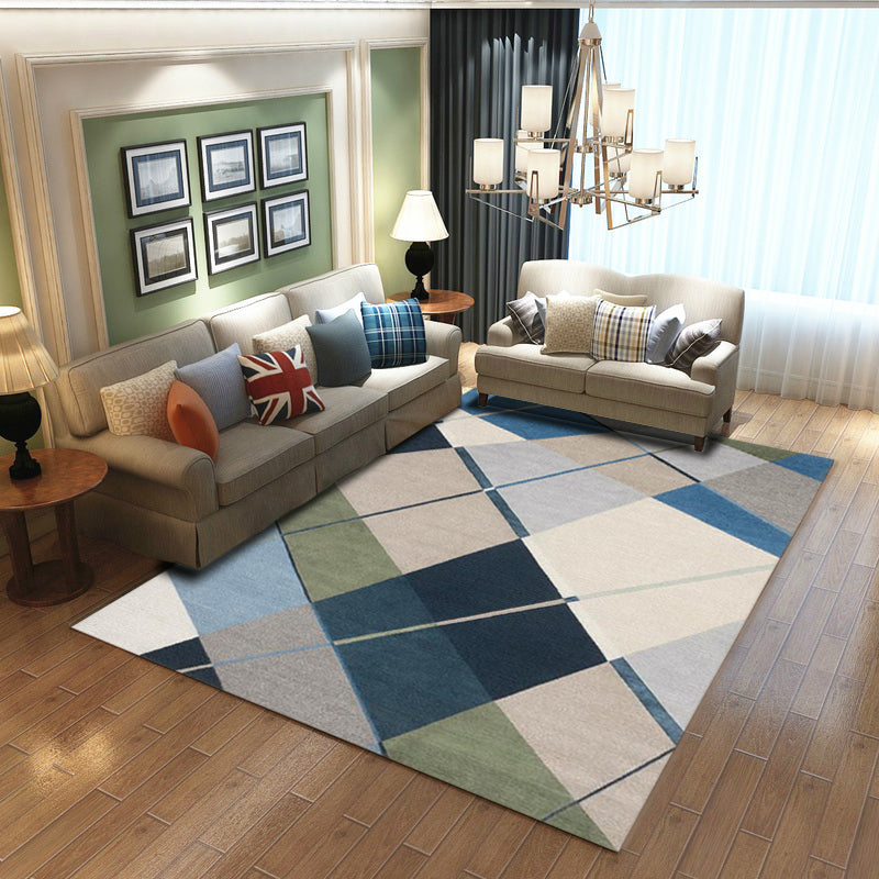 Vivolux | Ontspannend Woonkamer Tapijt Multi Color Geometrisch Patroon Gebied Tapijt Polypropyleen Antislip Achterkant Wasbaar Gebied Tapijt
