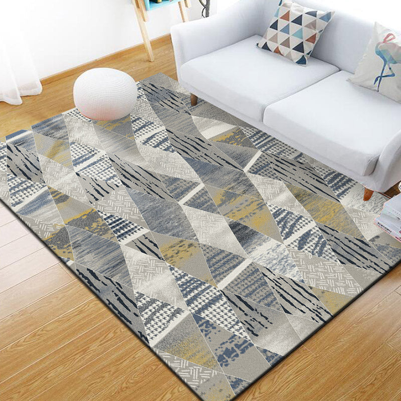 Vivolux | Ontspannend Woonkamer Tapijt Multi Color Geometrisch Patroon Gebied Tapijt Polypropyleen Antislip Achterkant Wasbaar Gebied Tapijt