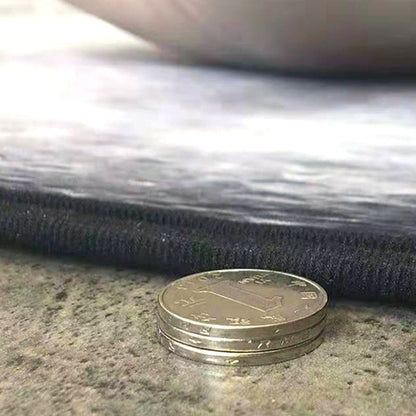 Vivolux | Nordic Abstract Bedruckter Teppich Mehrfarbig Polyester Bereichsteppich Rutschfeste Rückseite Haustierfreundlicher Innenraumteppich für das Wohnzimmer