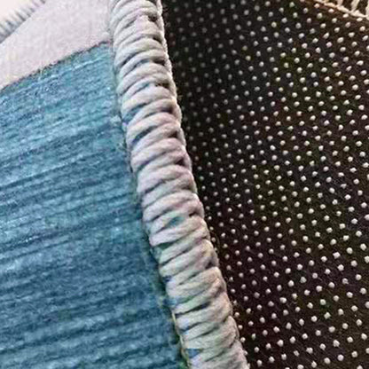 Vivolux | Nordic Abstract Bedruckter Teppich Mehrfarbig Polyester Bereichsteppich Rutschfeste Rückseite Haustierfreundlicher Innenraumteppich für das Wohnzimmer